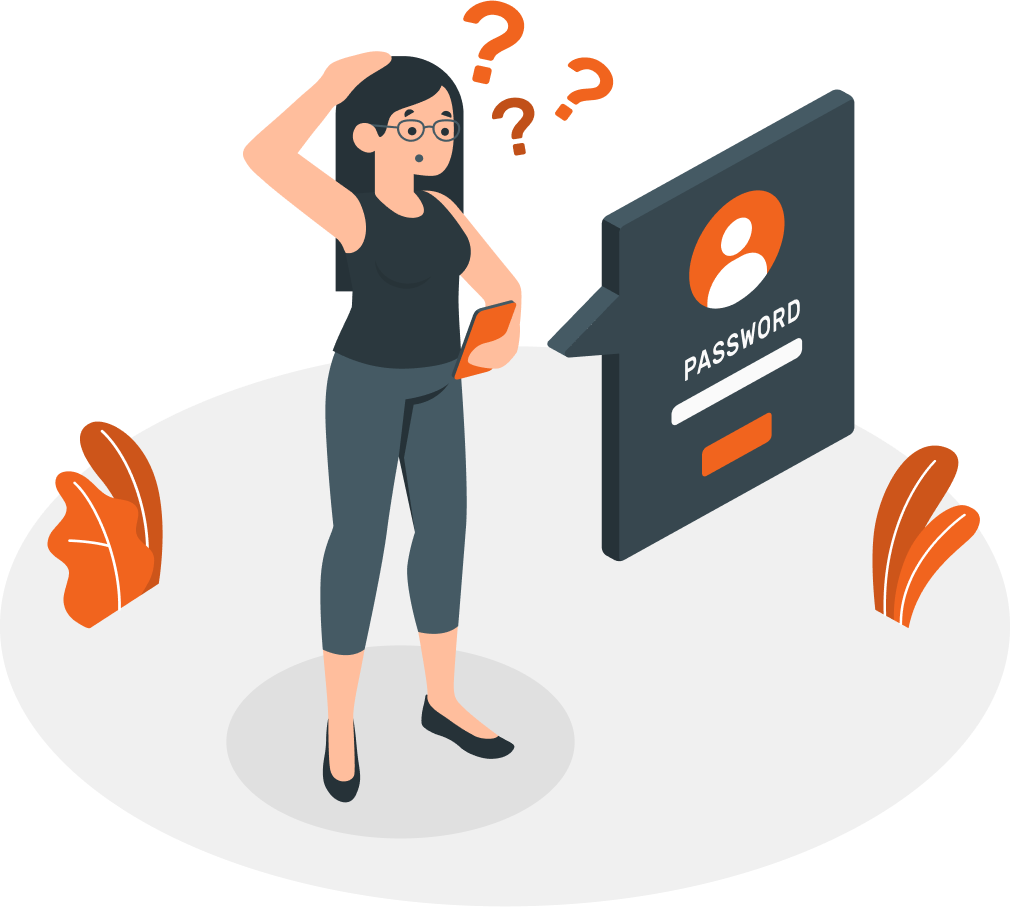Forgot password illustration